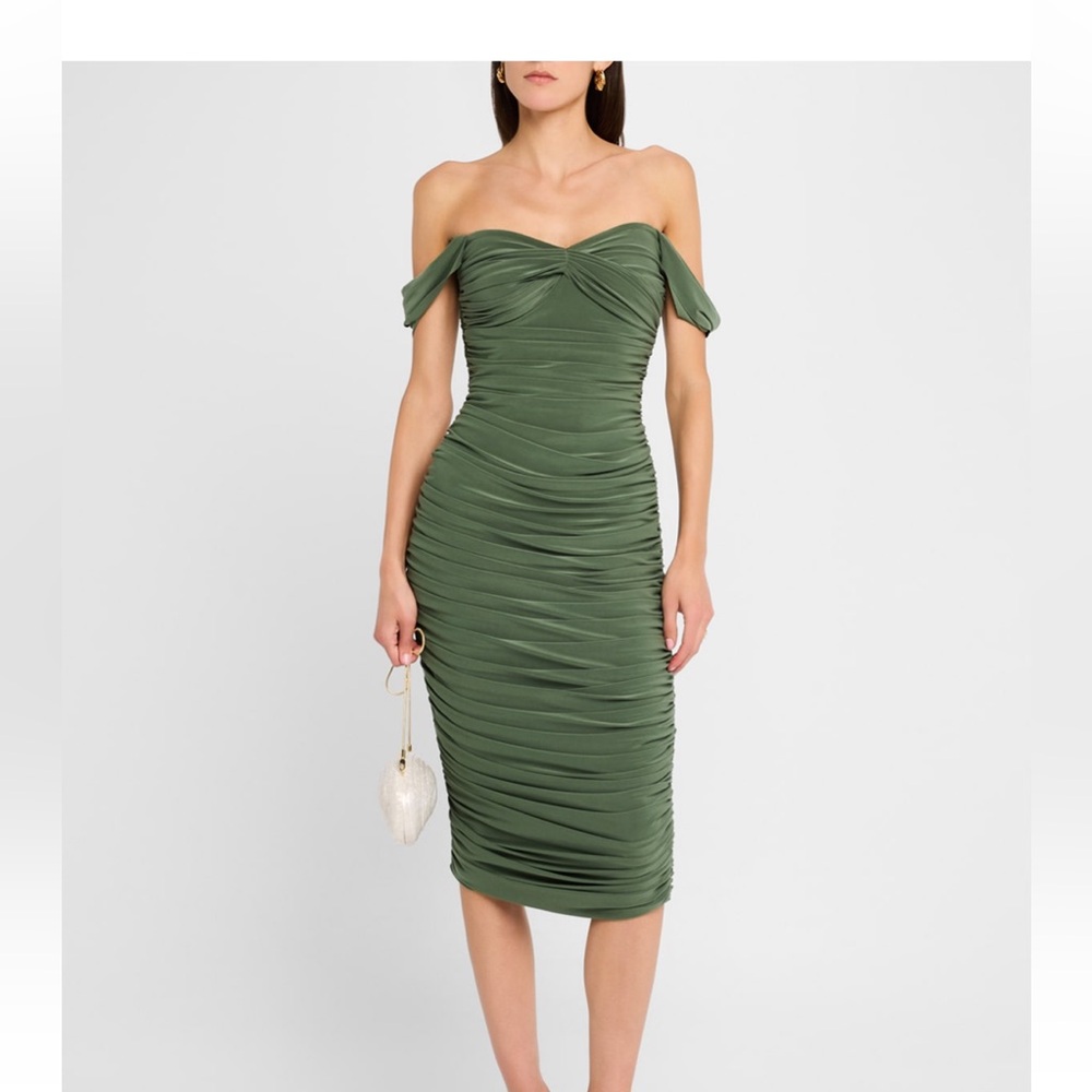 Norma Kamali Walter midi dress